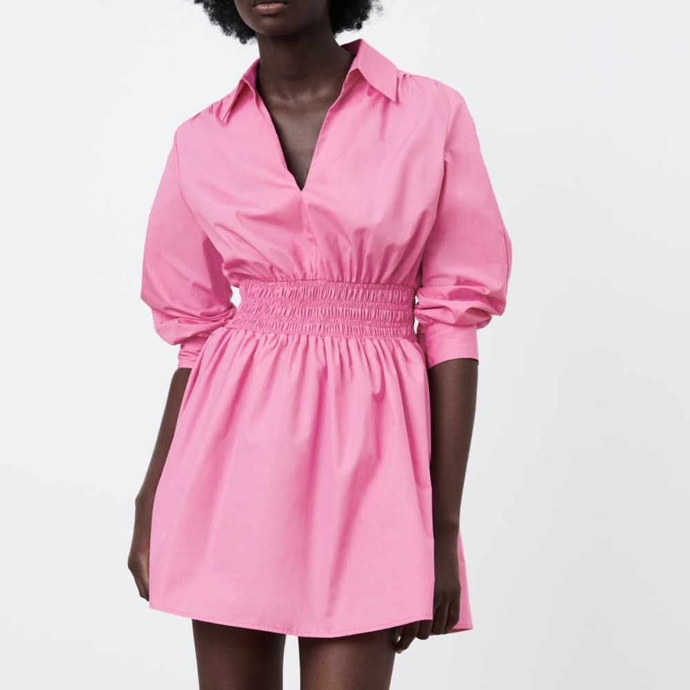 COPY - Zara pink shirt dress